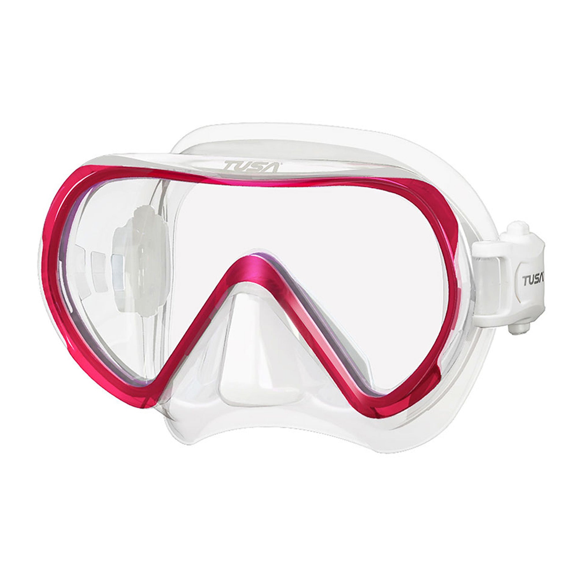 TUSA INO Dive Mask - Professional Snorkeling & Scuba Diving Mask for Adults - Comfortable Silicone Skirt & Tempered Glass Lens - Perfect for Ocean Exploration, Pool Training & Underwater Photography