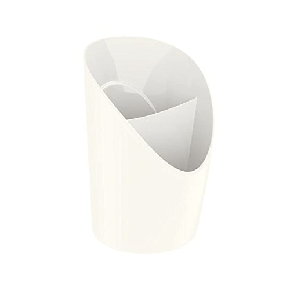 Esselte Europost Pen Holder - White Vivida Range Organizer for Desk, Office & School Supplies | Perfect for Home, Office & Classroom Organization