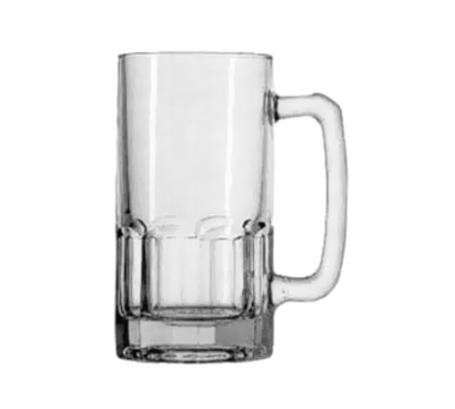 Anchor Hocking Gusto Mug - 1 Liter (34 oz) Durable Glass Coffee Cup for Restaurants, Cafes & Home Use - Perfect for Hot Beverages, Soups & Desserts