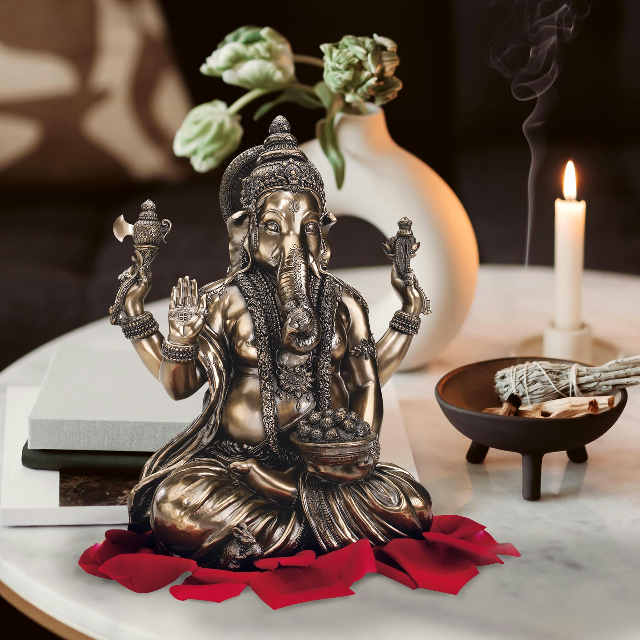 Design Toscano Sitting Ganesha Statue - 8