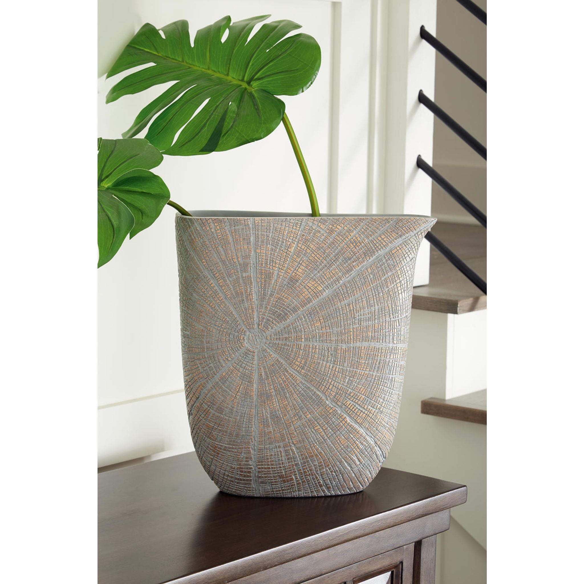 Ardenley Glass Vase Set of 2 - Modern Decorative Flower Vases for Home Decor, Wedding Centerpieces & Tabletop Display