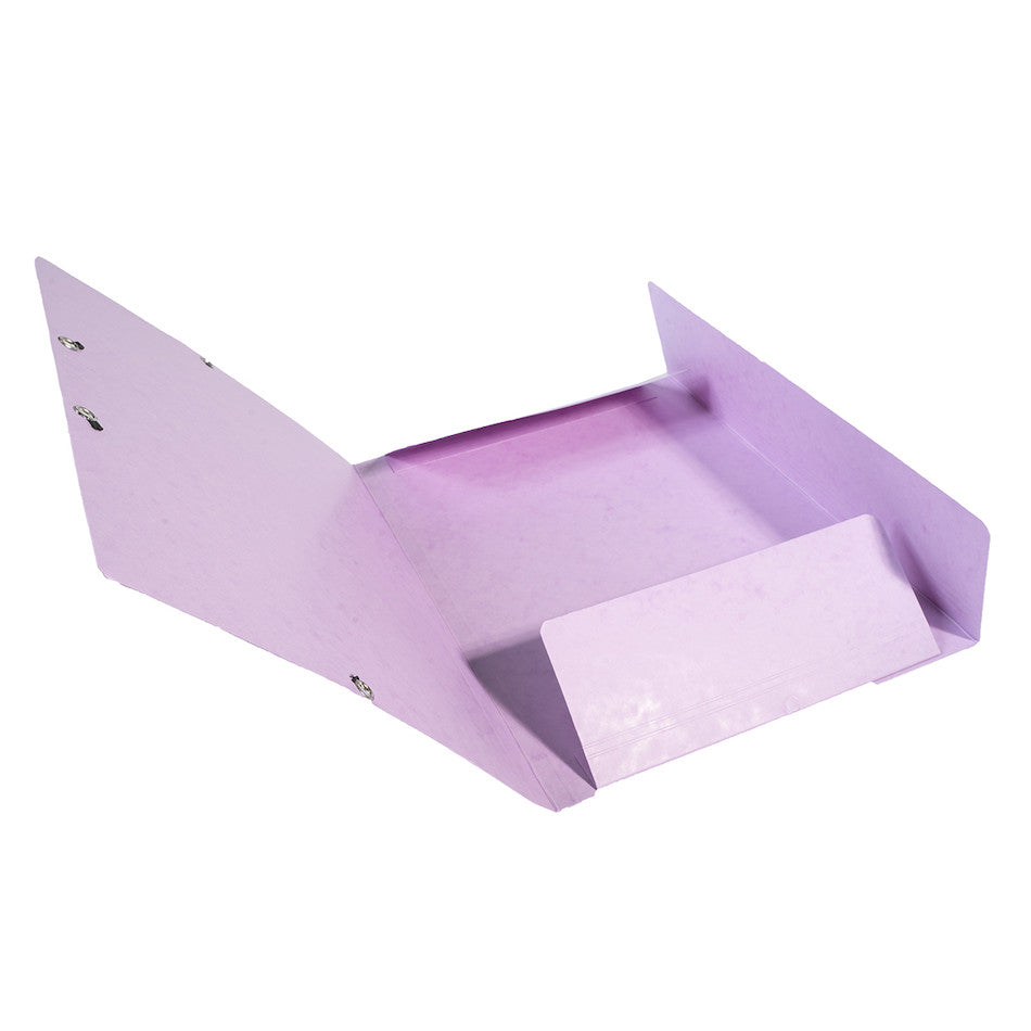 Exacompta Aquarel A4 3-Flap Folder in Lilac - Perfect for Office, School & Document Organization