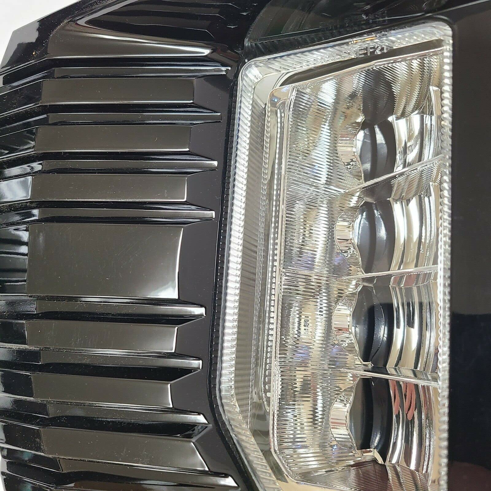 2021-2022 GMC Yukon/Yukon XL LED Fog Lights Kit - OE Style Clear Lens with Bezel, Wiring Harness, Switch & Relay - Durable Built-in LED Fog Lamp Assembly for Enhanced Night Driving Safety