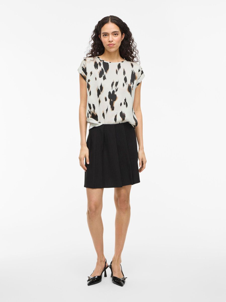 Evanne Women's Satin Blouse - Soft Birch Color with COI Design - Perfect for Office Wear, Date Nights & Special Occasions