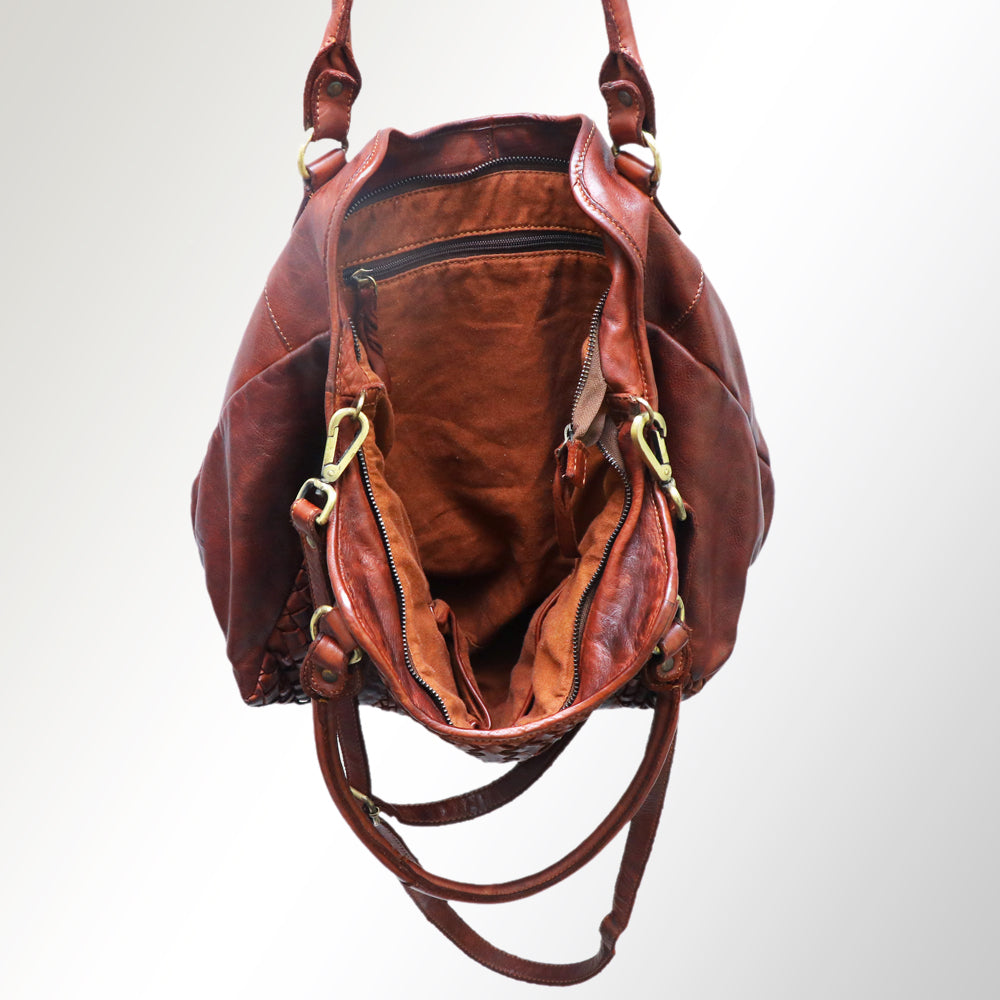 ADBGM211 American Darling Genuine Leather Women's Western Handbag Purse - Stylish Crossbody Bag for Work, Travel & Everyday Use