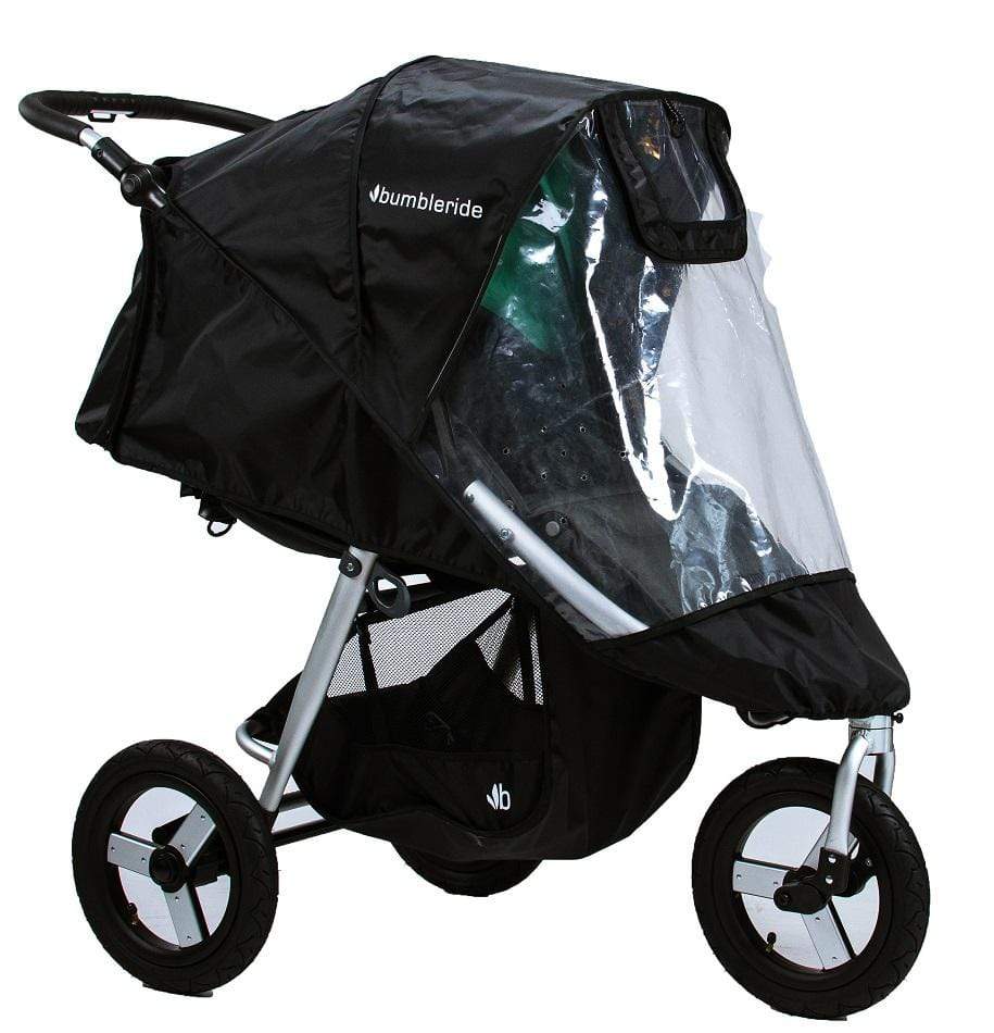 Bumbleride Indie/Speed 2018+ Non-Toxic PVC-Free Rain Cover for Strollers - Waterproof Protection for Outdoor Walks & Baby Stroller Weather Shield