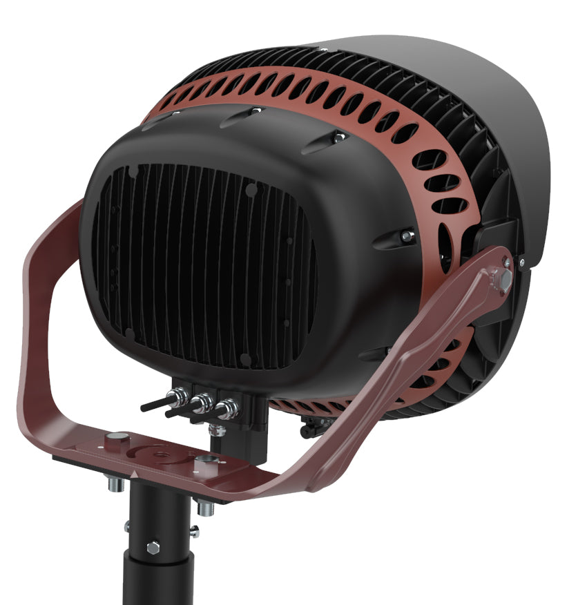 Konlite VEGA LED Sports Light - 505W 70,000 Lumens 5000K Daylight - 120-277V Wide Voltage - 4H4V Beam Angle - 1500W Metal Halide Equivalent - 10 Year Warranty - Perfect for Stadiums, Arenas, Tennis Courts & Outdoor Sports Lighting