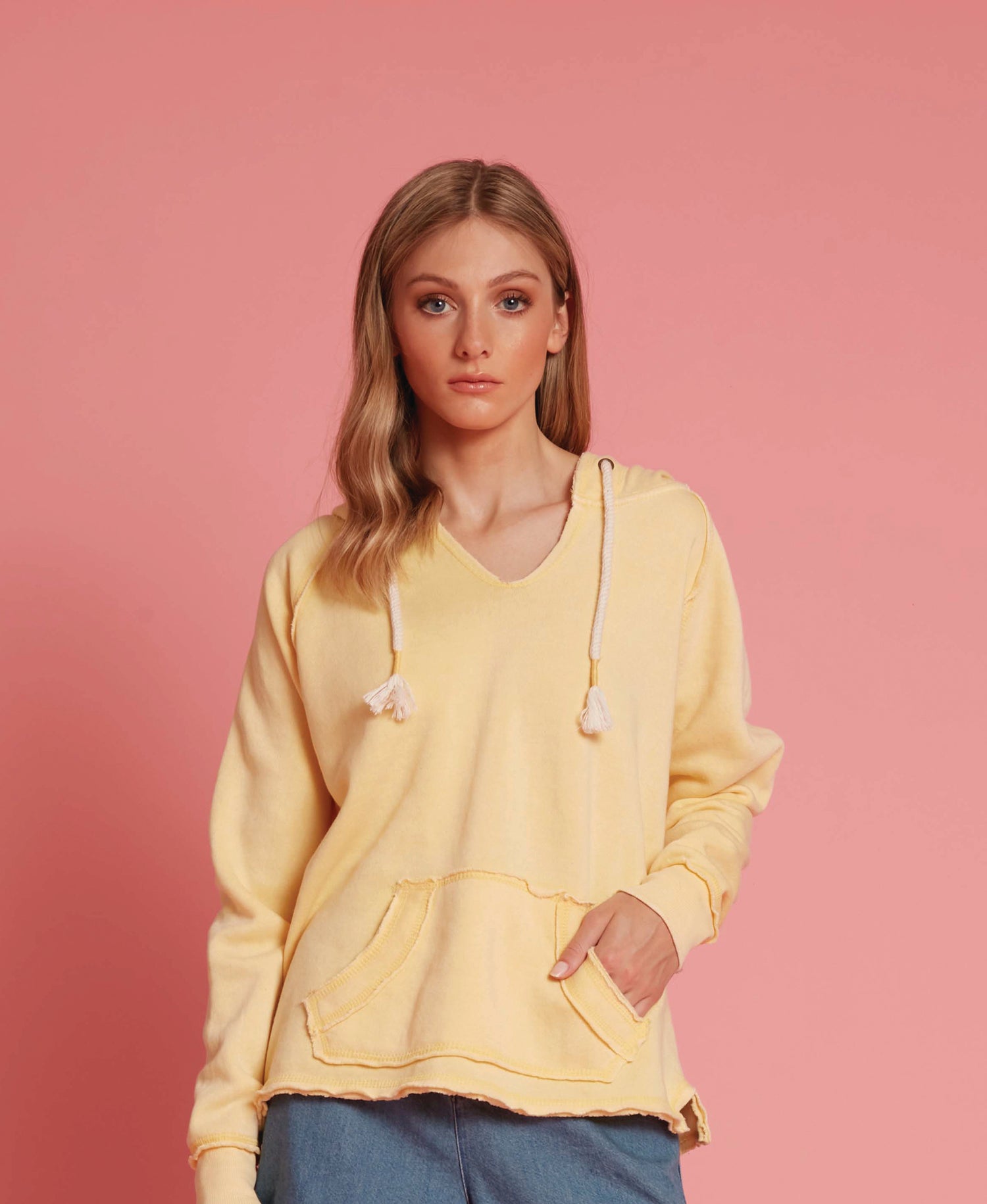 Women's Point Zero Pop Over Hoody - Stylish & Comfortable Pullover Hoodie for Casual Wear, Outdoor Activities & Lounge