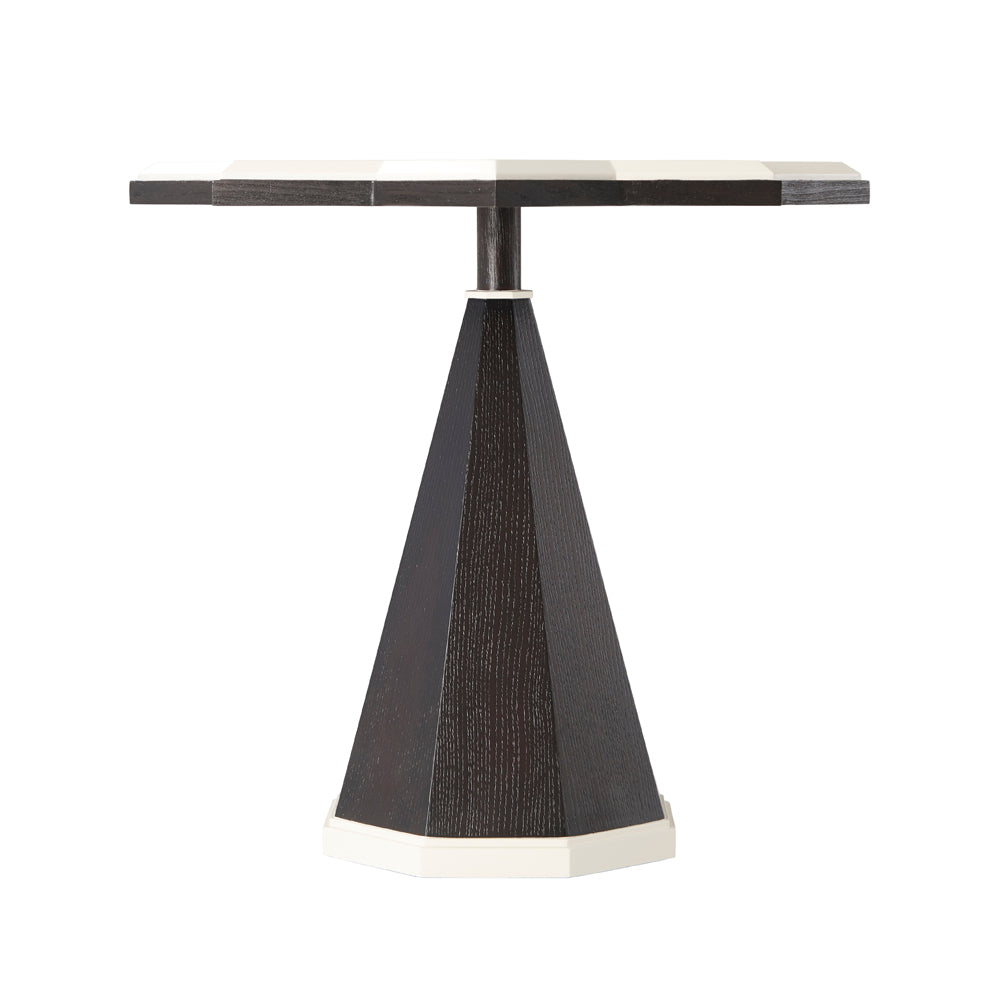 Atticus Side Table by Theodore Alexander - Modern End Table for Living Room, Bedroom, or Office - Model 5002 322 - Stylish Accent Table with Versatile Use