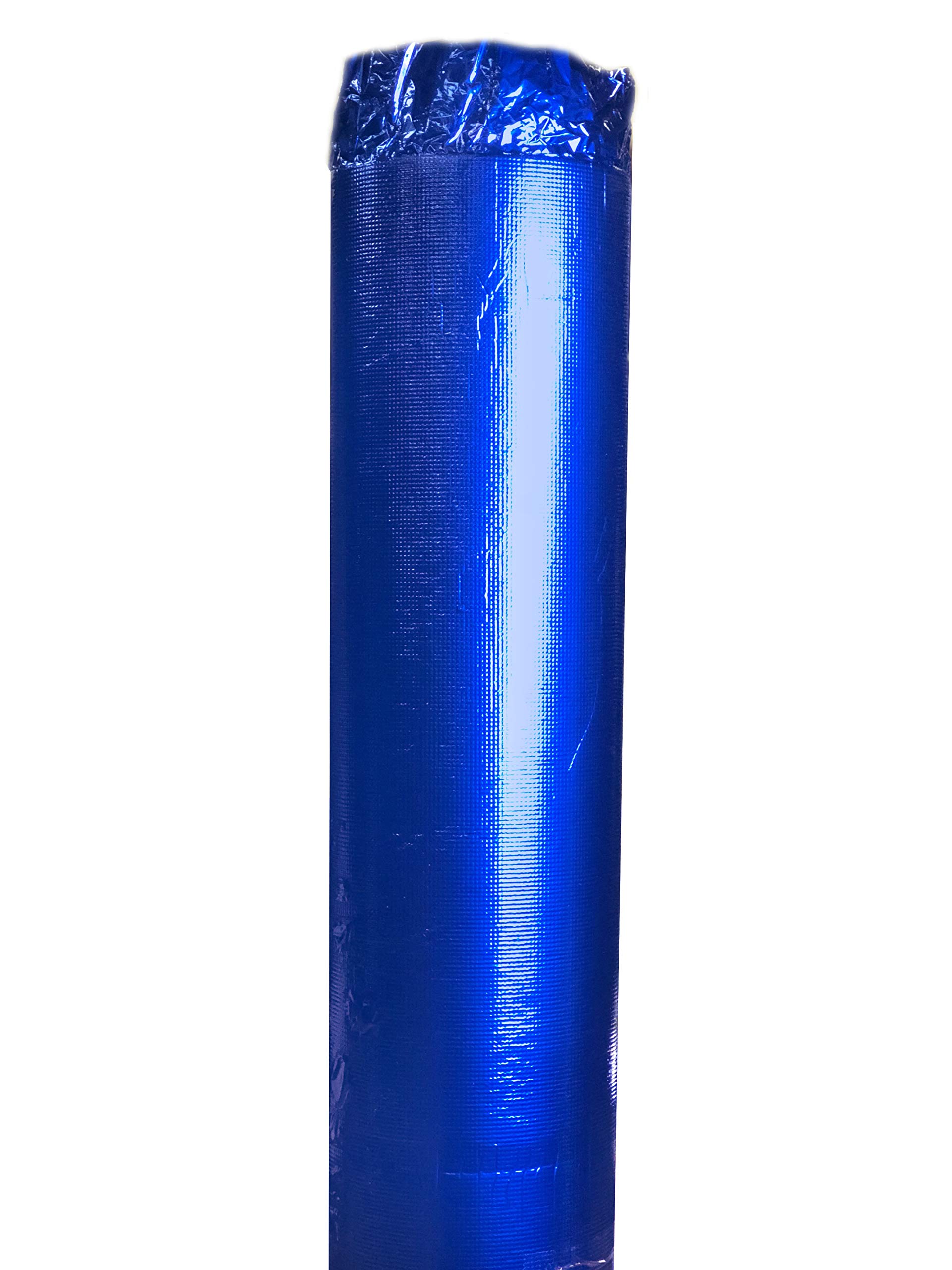 Premium 600SQFT AMERIQUE 4th Gen High-Density Luxury Blue Metal 2.5MM EVA Foam Flooring Underlayment with Tape & Vapor Barrier - Closed-Cell Elastic Technology for Home Gym, Playroom & Basement Soundproofing