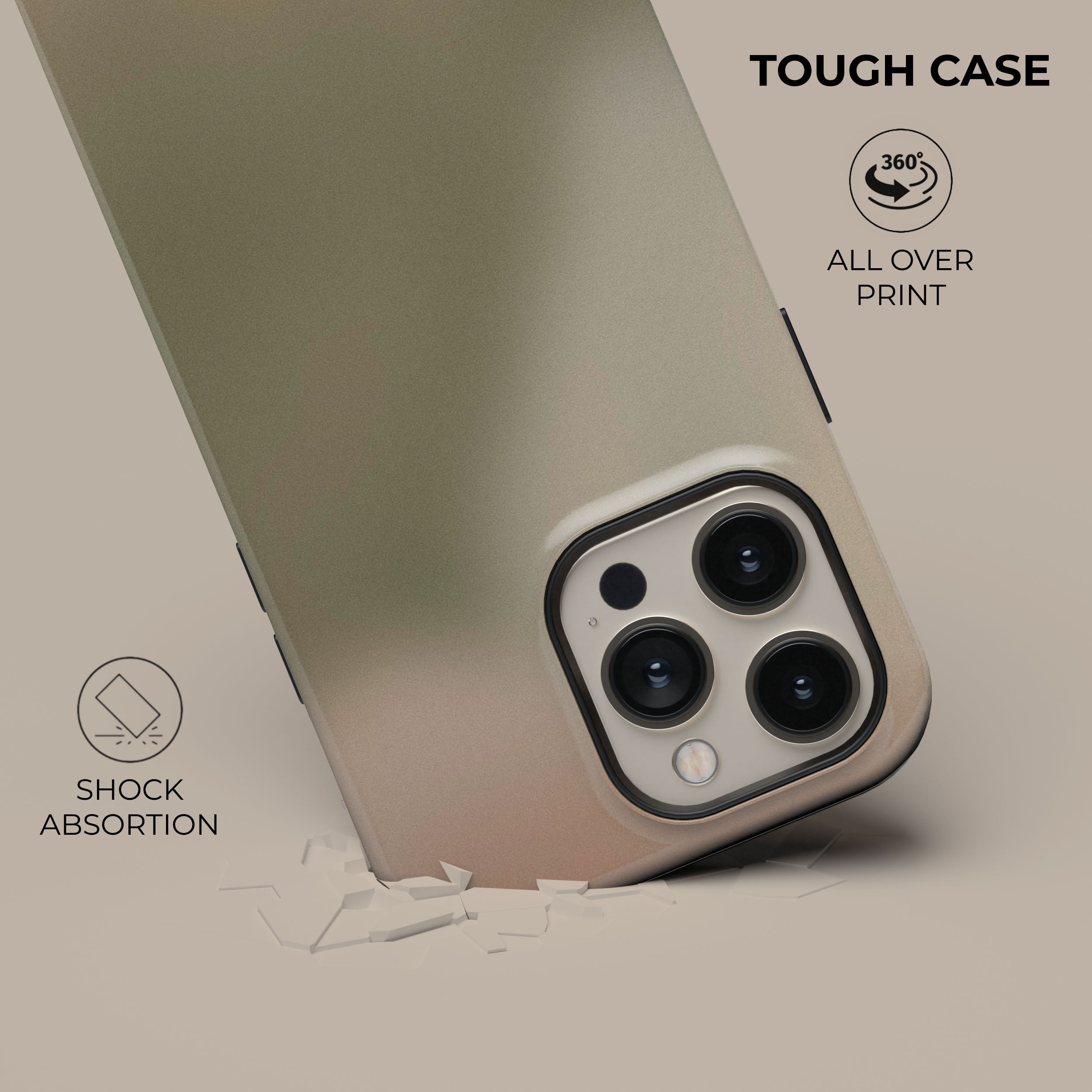 Soft Focus Shockproof Phone Case - Slim Protective Cover for iPhone & Android | Perfect for Everyday Use, Travel & Outdoor Activities