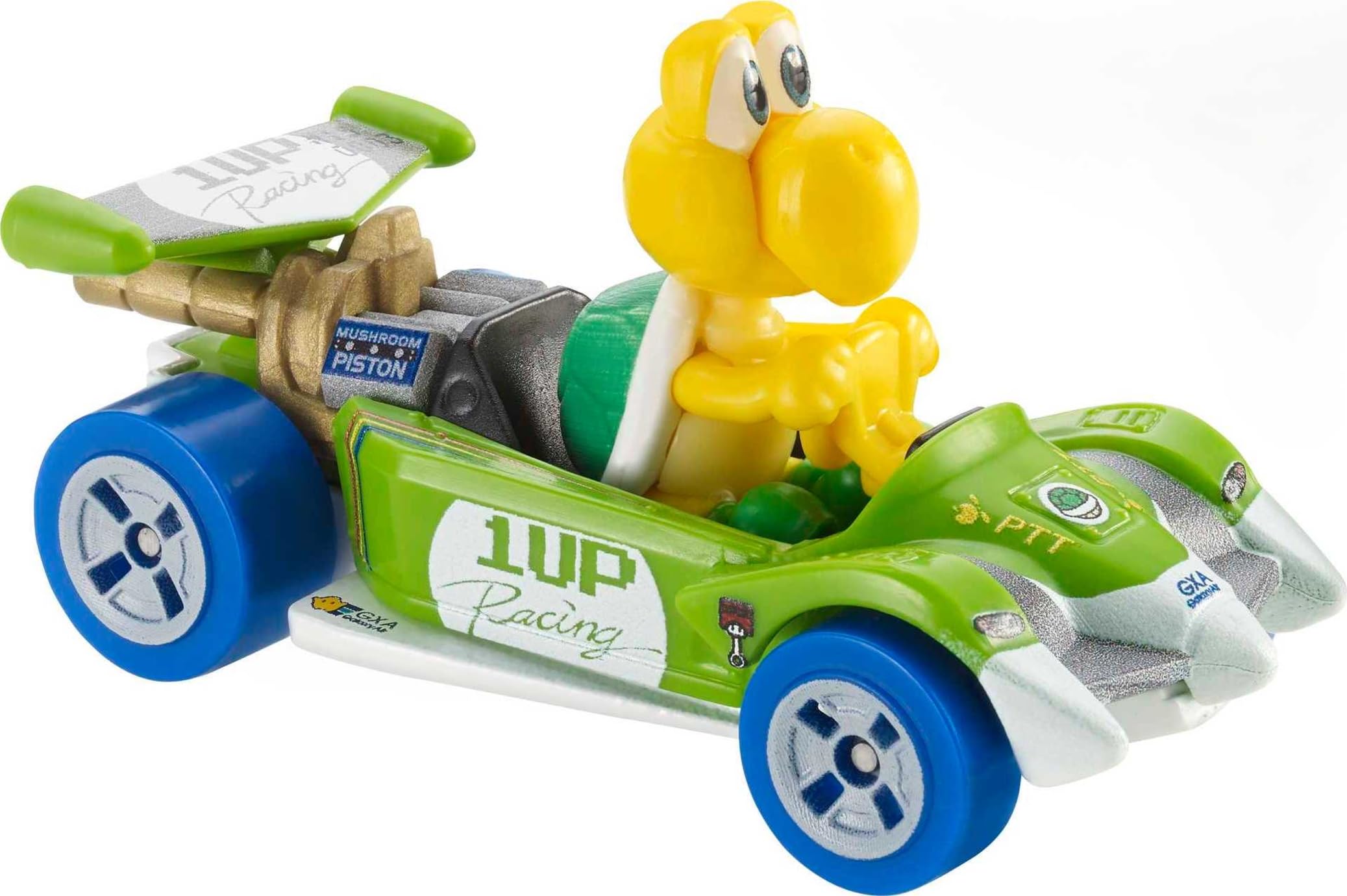 Hot Wheels Nintendo Mario Kart Koopa Troopa Diecast Standard Kart - Collectible Toy Car for Kids & Adults, Perfect for Racing Games & Display