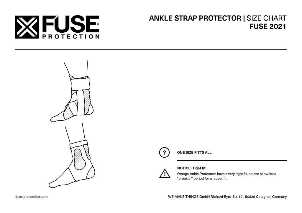 FUSE ALPHA PRO Ankle Brace Support for Sprains, Injuries & Recovery - Best for Running, Basketball & Sports Injury Prevention