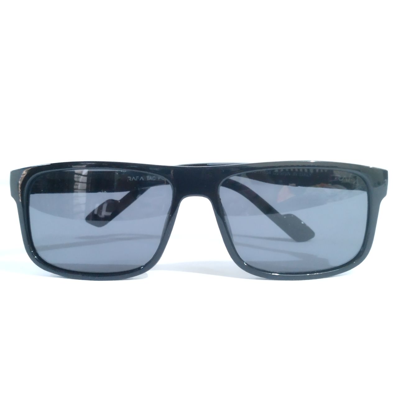 Fashionable Black Rectangle Polarized Sunglasses for Men & Women - UV Protection, Lightweight & Comfortable for Driving, Beach & Outdoor Activities