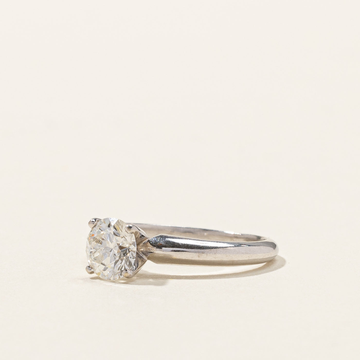 0.70ct Solitaire Diamond Engagement Ring - SI1 Clarity, G Color, Size 3.75 - Perfect for Proposals, Anniversaries & Romantic Occasions