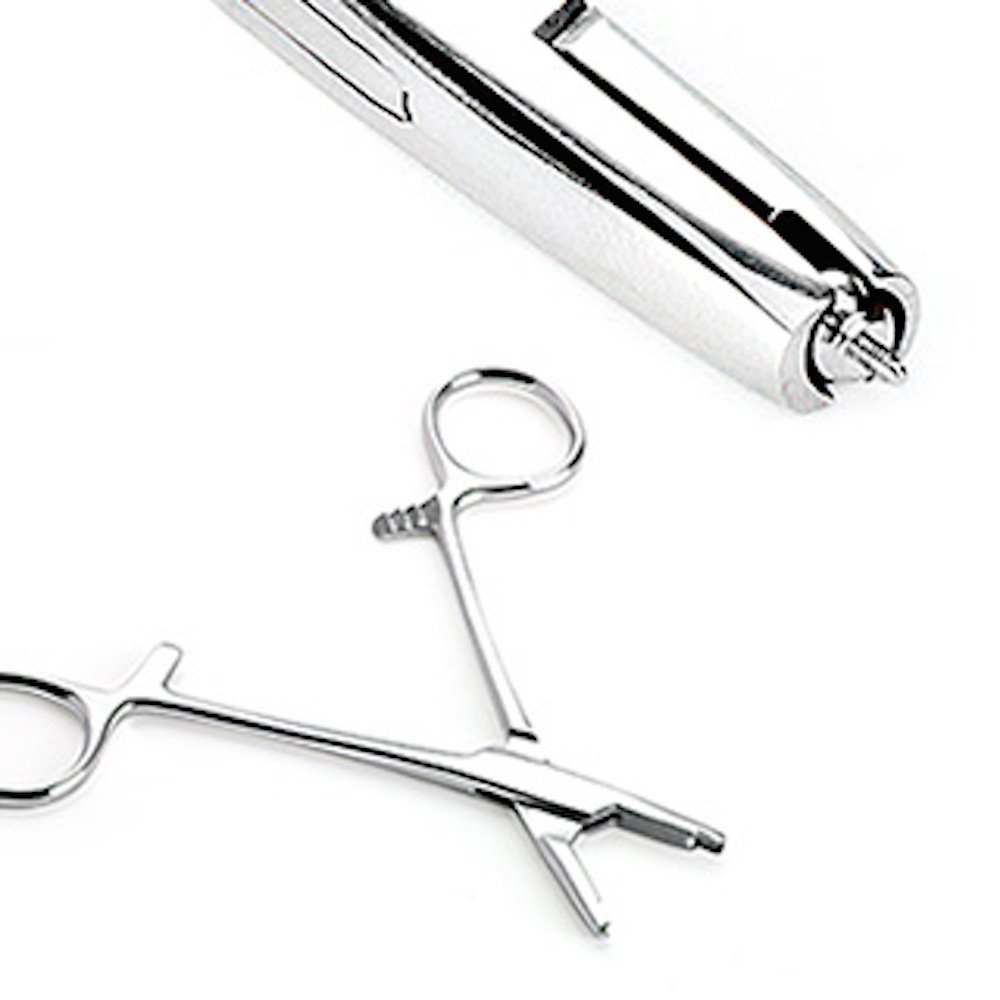 Dermal Anchor Forceps for Jewelry - Piercing & Tattoo Tools