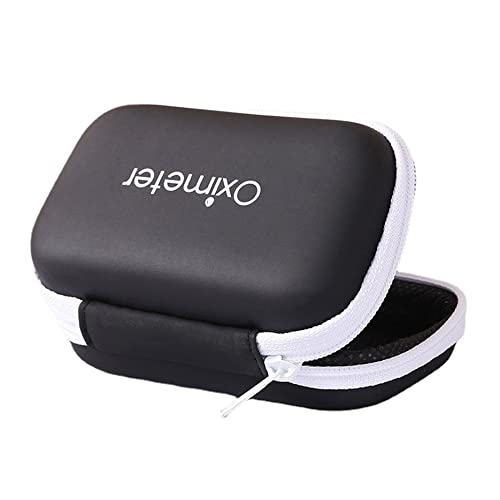 Premium Fingertip Pulse Oximeter Case Organizer - Protective Storage Box for Blood Oxygen Saturation Monitors - Perfect for Travel, Home & Medical Use