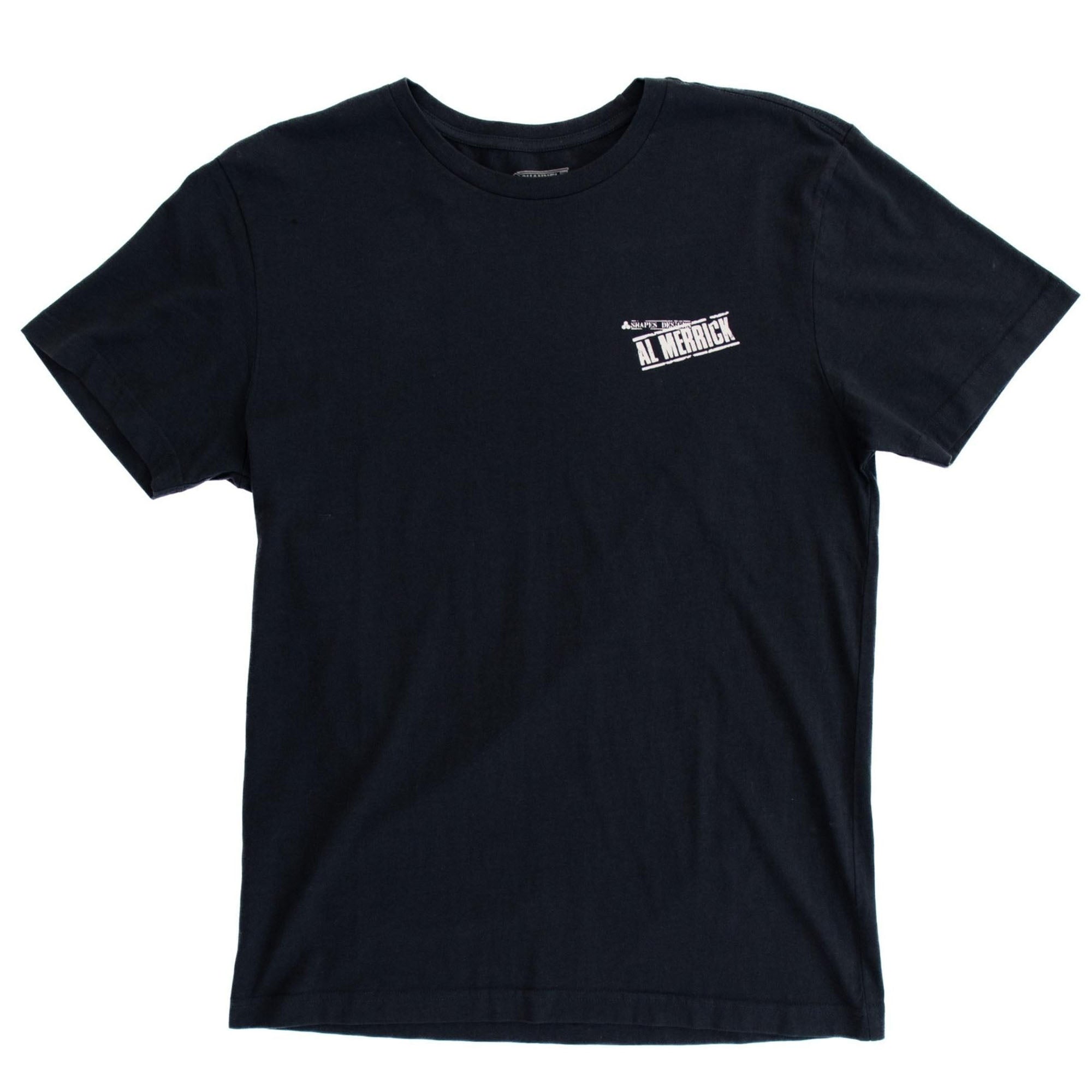 Channel Islands Al Stamp OG Men's Short Sleeve T-Shirt - Black - Surfing, Skateboarding & Casual Streetwear