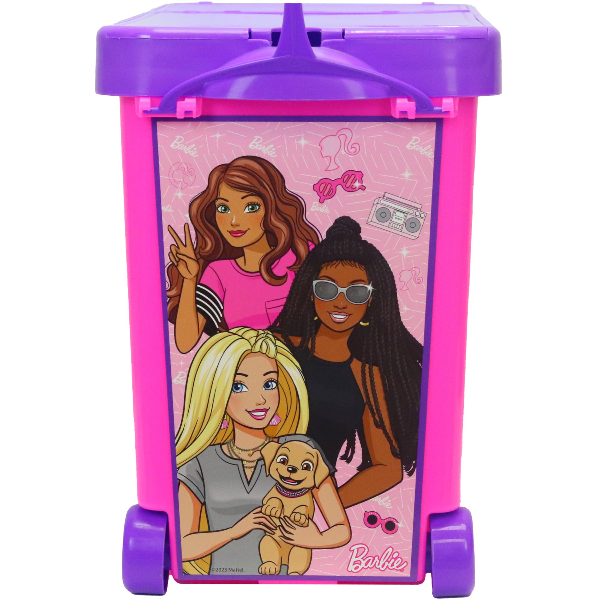 Barbie Store It All Organizer - Kids Toy Storage Solution for Dolls & Accessories - Perfect for Playrooms, Bedrooms & Birthday Gifts