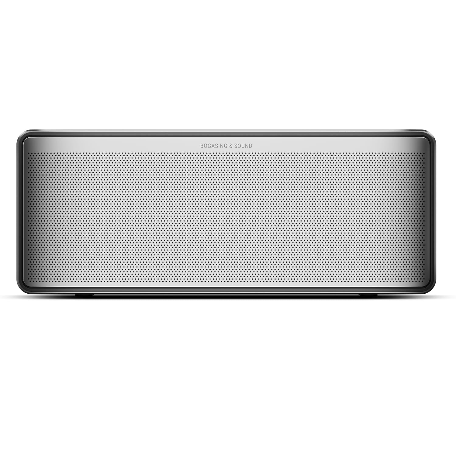 BOGASING S8 Pro Max Bluetooth Speaker - 3-Channel Hi-Fi Stereo Sound with Deep Bass, EQ & DSP Technology, Wireless Portable Speaker with TF Card Slot, AUX Input & Built-in Mic for Home, Office, Outdoor Parties & Travel (Silver)