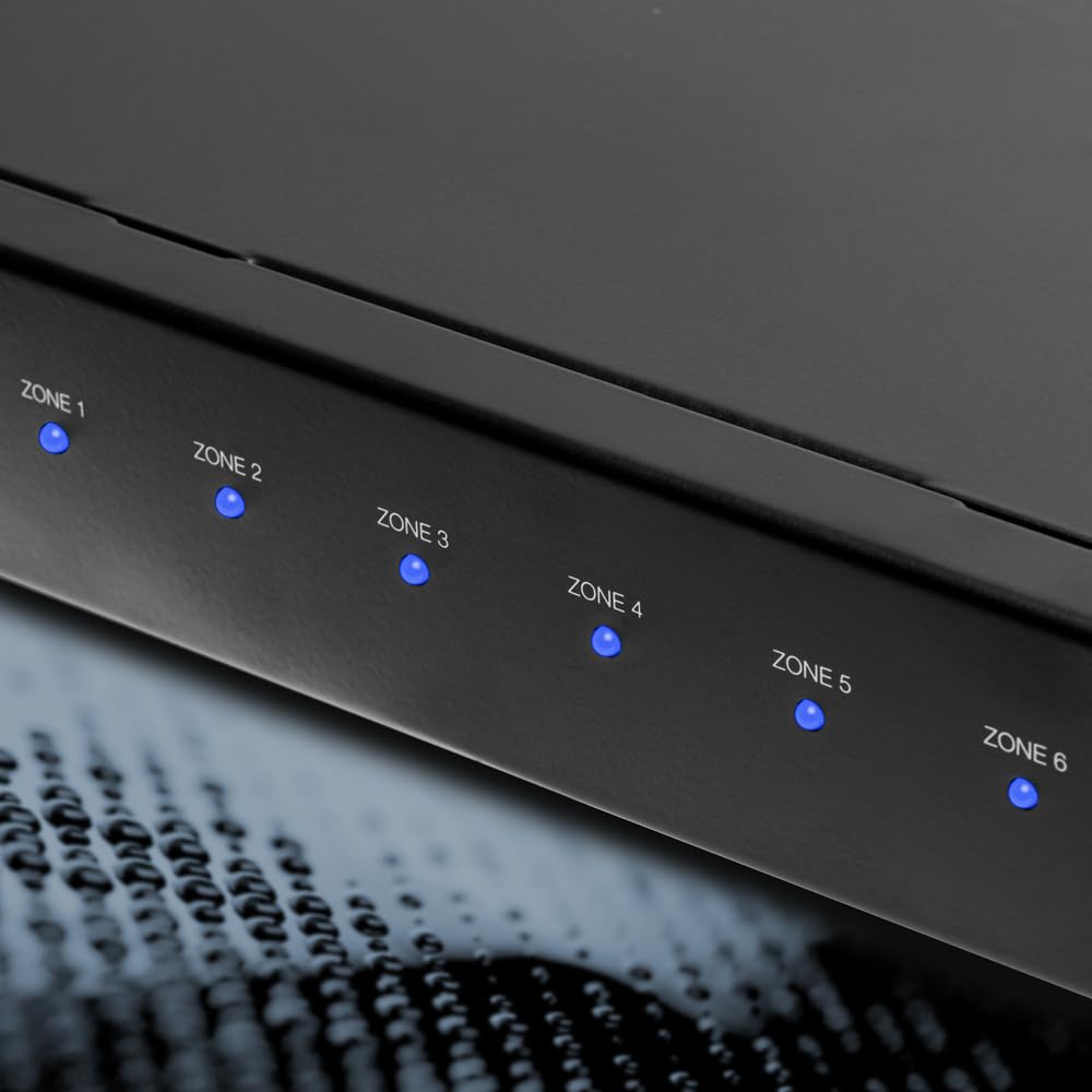 OSD Nero Control12 6-Zone Audio Matrix Controller - Multi-Room Smart Home System with iOS & Android App | Perfect for Whole House Music & Home Theater Setup
