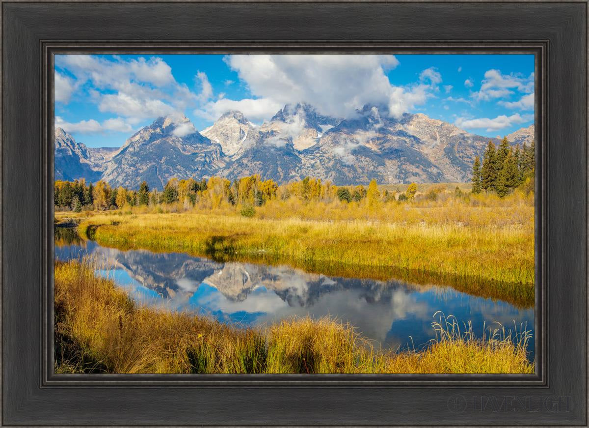Autumn Splendor By Julie Kerr - Stunning Fall Landscape Art Print for Home & Office Decor | Perfect for Living Room, Bedroom Wall Art & Seasonal Gift