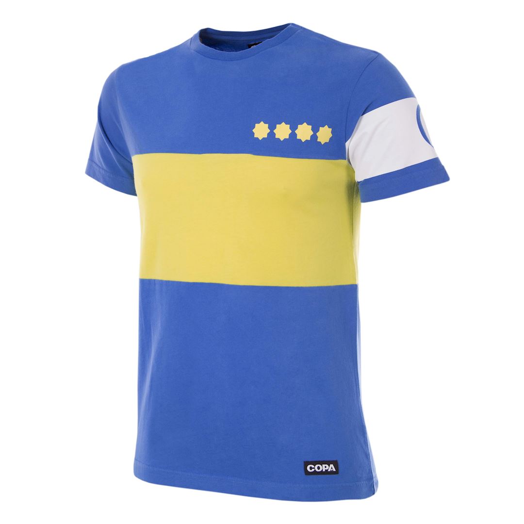 COPA Football Boca Capitano T-Shirt - Official Licensed Soccer Jersey for Men - Perfect for Matchdays, Training & Fan Support