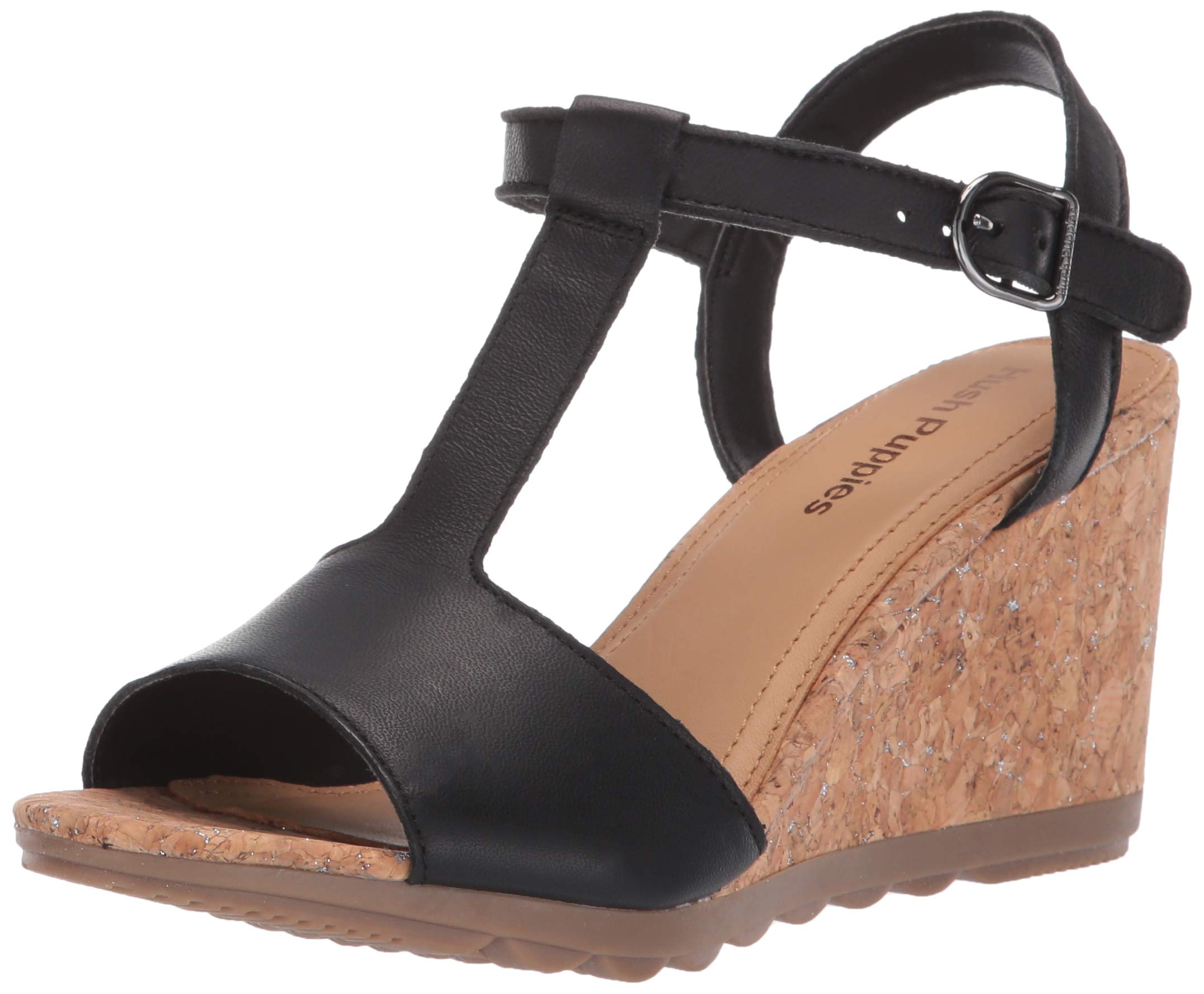 Hush Puppies Women's Pekingese T-Strap Pump Shoes - Comfortable & Stylish Heels for Work, Party & Wedding Occasions