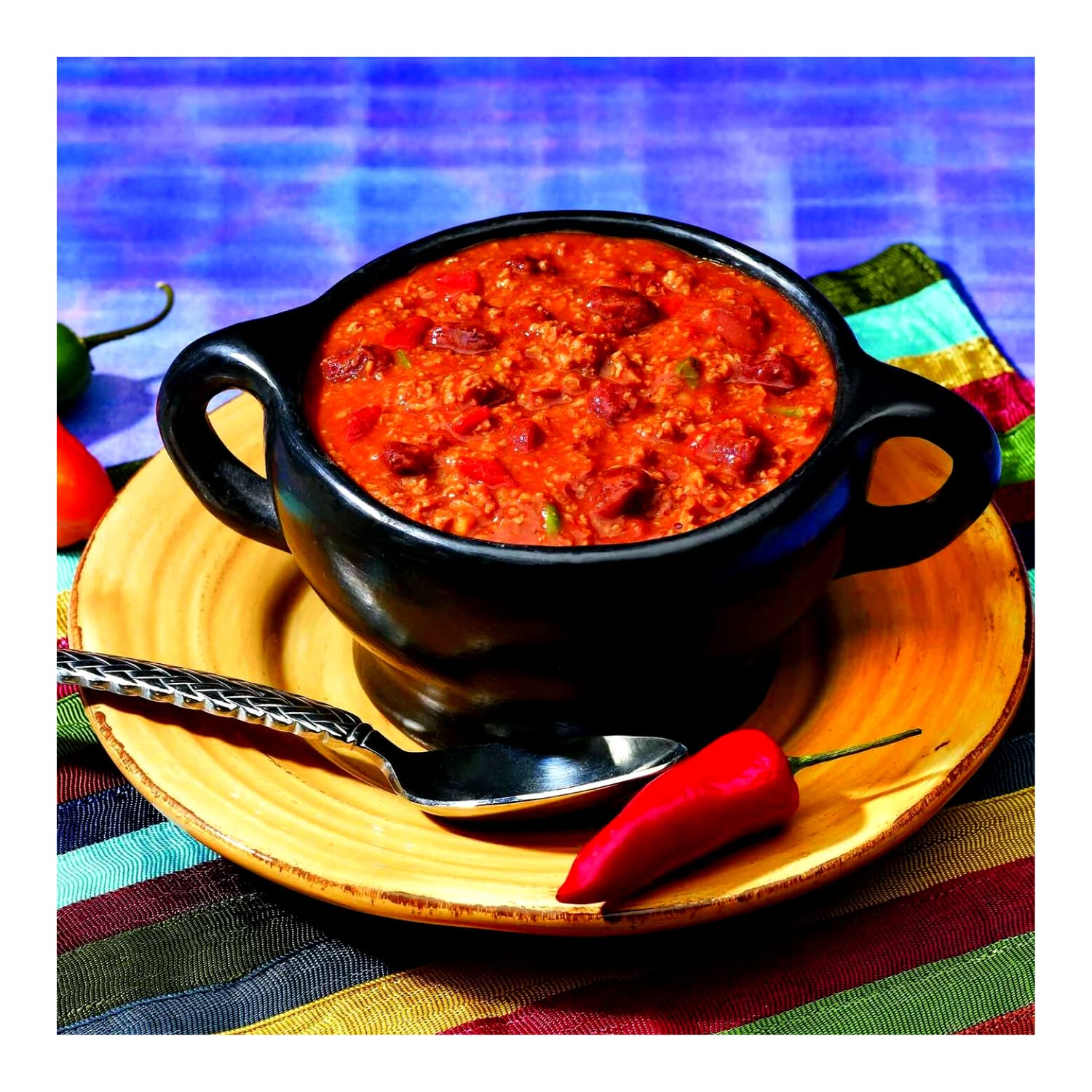 Nutmeg State Nutrition High Protein Entree – Low Calorie, Low Carb, Bariatric & Ideal Protein Friendly, Gluten Free Vegetarian Chili with Beans (7 Servings) | Perfect for Weight Loss, Post-Surgery Diets & Healthy Meal Prep