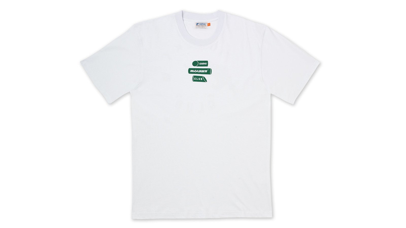 Premium Mölkky Club T-Shirt - White & Verdant Green | Comfortable & Stylish for Outdoor Games, Team Events & Casual Wear