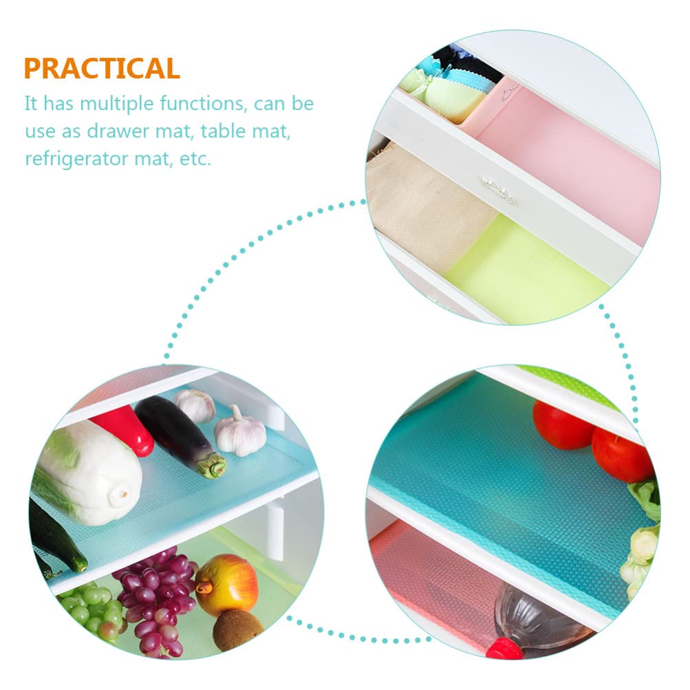 16-Piece EVA Cabinet & Drawer Liners Set - Non-Slip Kitchen Shelf, Fridge, Closet & Desktop Protective Mats - Durable, Waterproof, Easy to Clean for Home & Office Organization