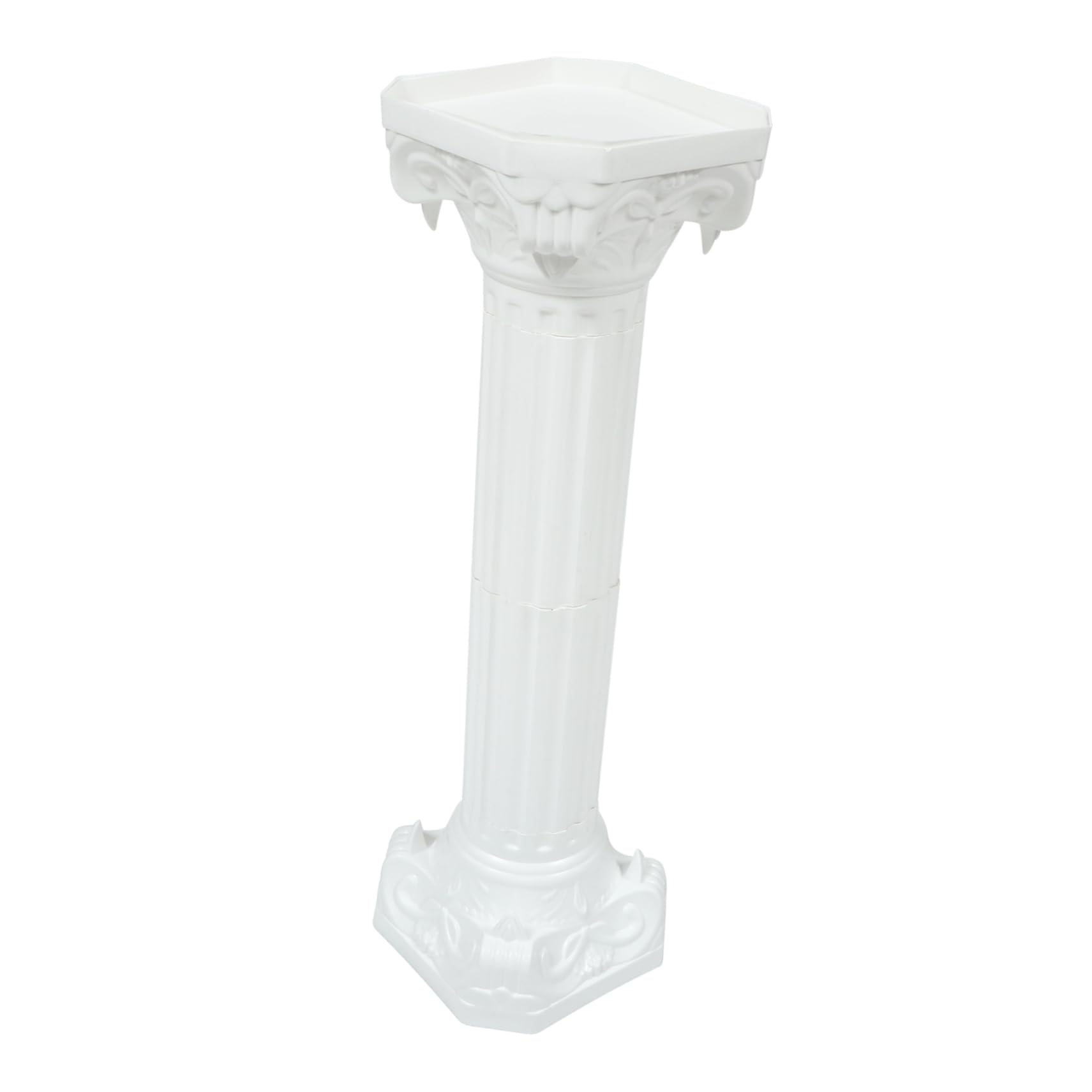 Yardwe Tall Roman Greek Column Plant Stand - Durable Plastic Flower Pot Holder, Wedding Table Decor, Home & Garden Statue for Indoor/Outdoor Decor | Perfect for Living Room, Patio, and Event Centerpieces