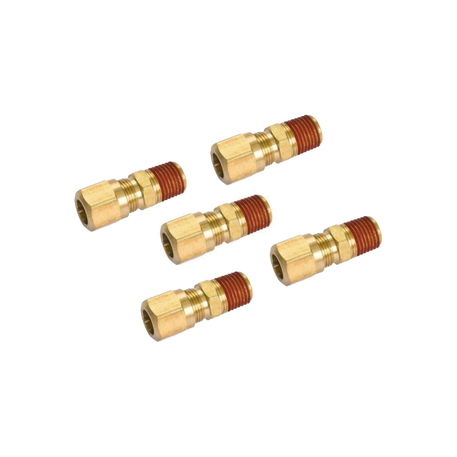 Fortpro Air Brake NTA Compression Fitting Male Connector 1/4