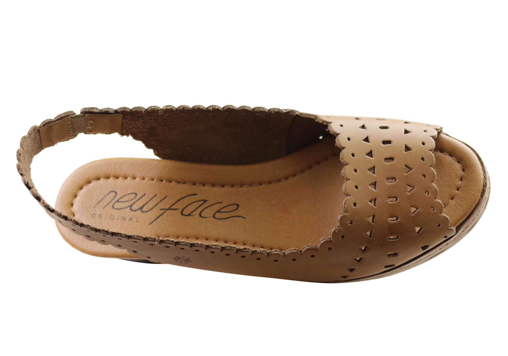 Emberly Women's Leather Wedge Sandals - Handmade in Brazil - Comfortable Summer Shoes for Beach, Vacation & Casual Outfits