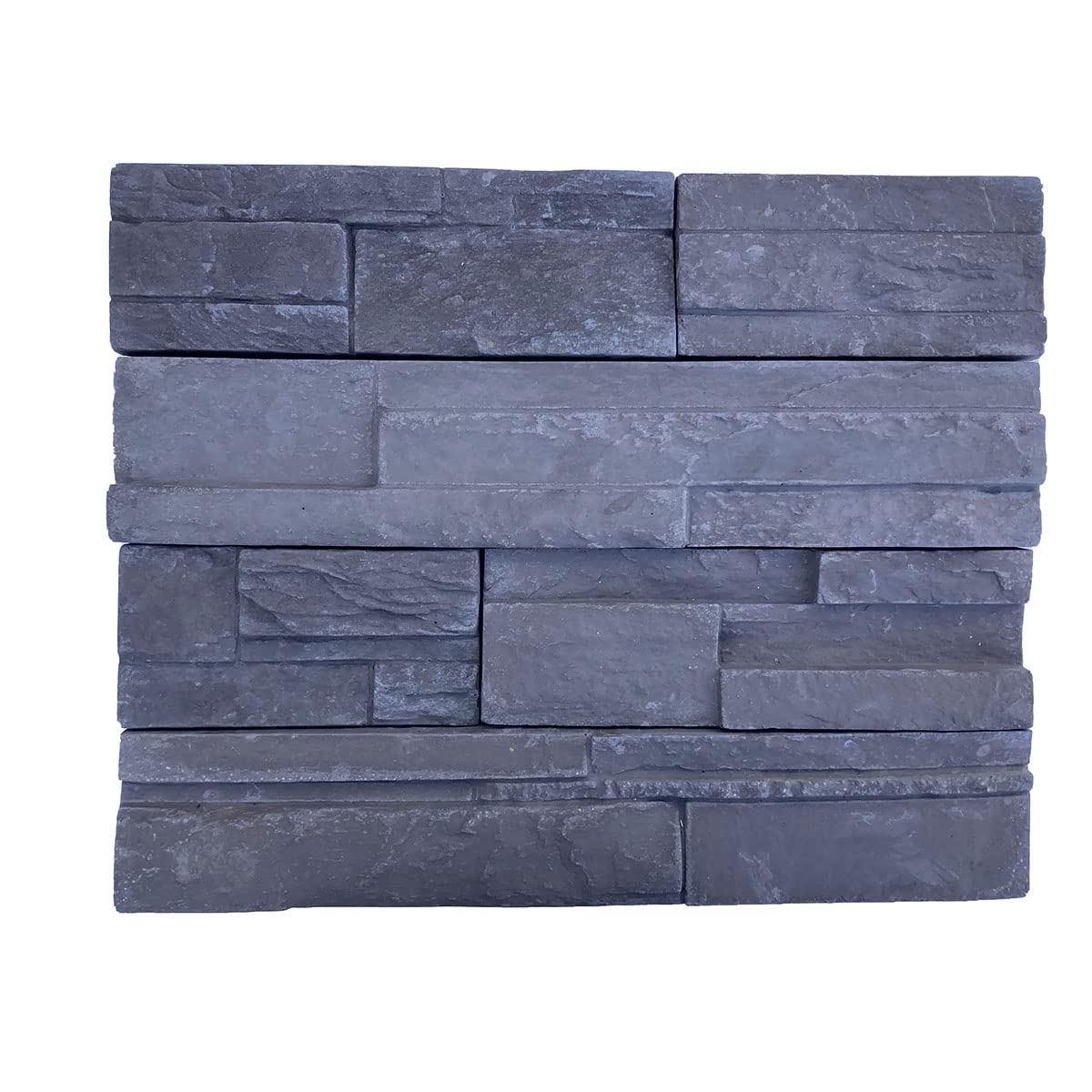 Durable Concrete Veneer Molds for DIY Projects - Set of 6 Unique Designs for Veneer Panels & Stones | Perfect for Home Decor, Garden Landscaping & Wall Cladding