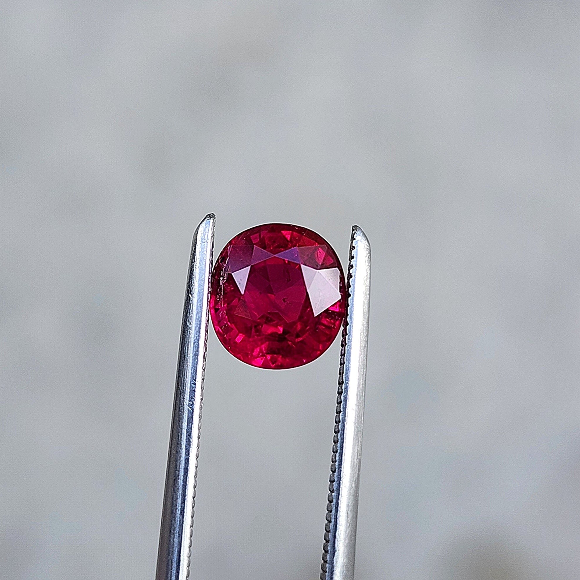 1.13 Carat Natural Cushion Cut Ruby Gemstone - AAA Quality Loose Stone for Engagement Rings & Fine Jewelry Making