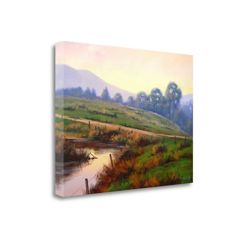 Afternoon Glow By Graham Gercken - Premium Giclee Art Print on Gallery Wrapped Canvas - Ready to Hang Wall Decor for Living Room, Bedroom & Office