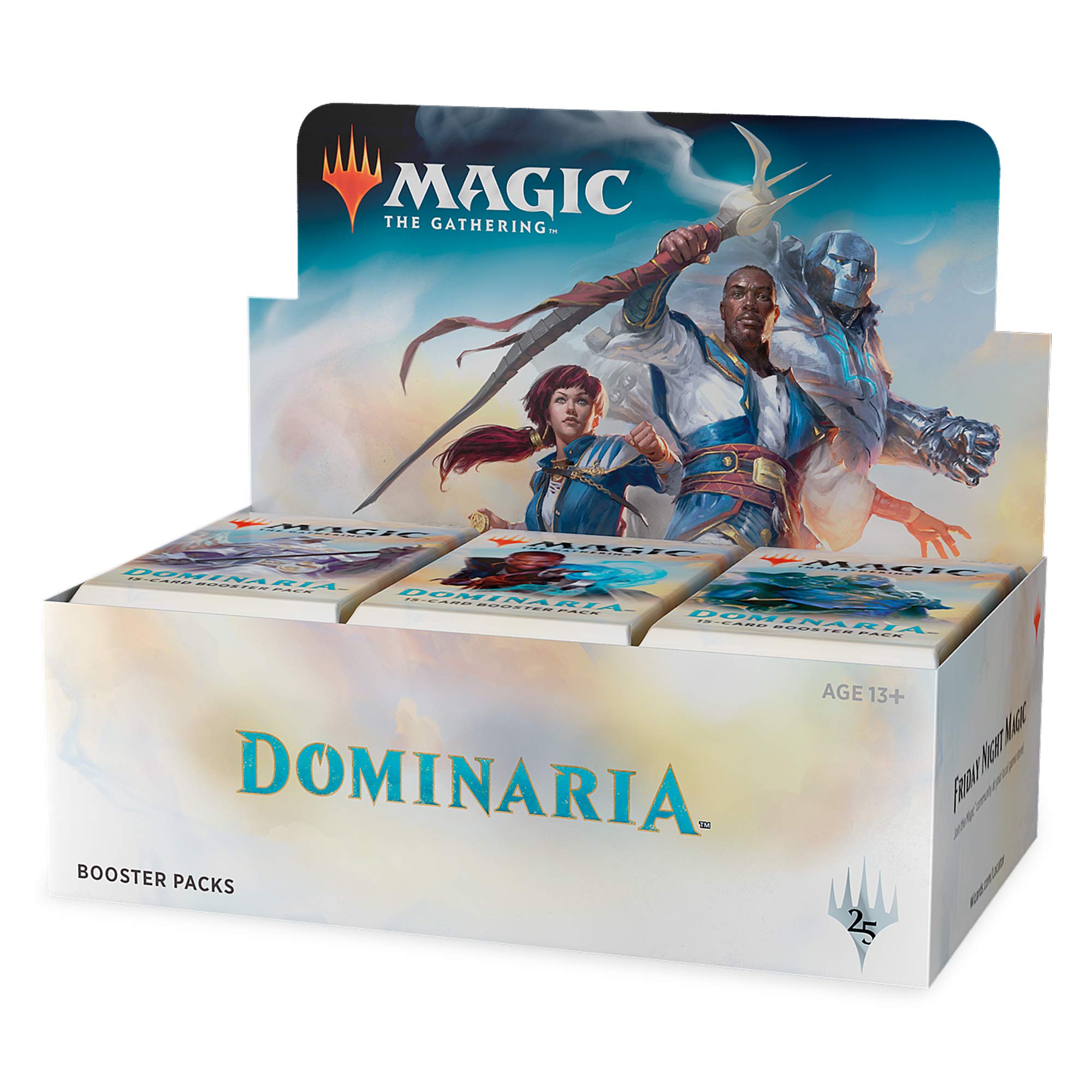 Magic: The Gathering Dominaria Booster Box - 36 Packs (540 Cards) | MTG Trading Card Game Expansion for Deck Building & Collecting | Perfect for Game Nights & Tournaments
