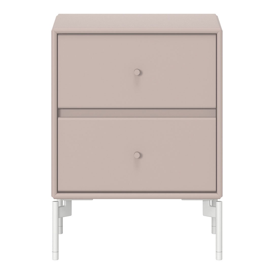 Modern Wooden Drift Bedside Table with Sturdy Legs - Perfect for Bedroom, Living Room, or Office Nightstand