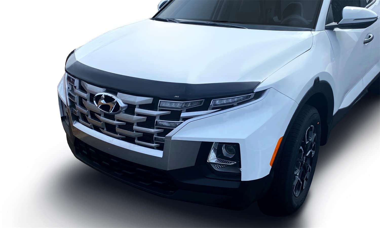 2022-2025 Hyundai Santa Cruz Aeroskin Hood Protector - Low Profile Smoke Deflector & Bug Shield by AVS | Durable Protection Against Road Debris & Insects | Perfect for Highway Driving & Off-Road Adventures