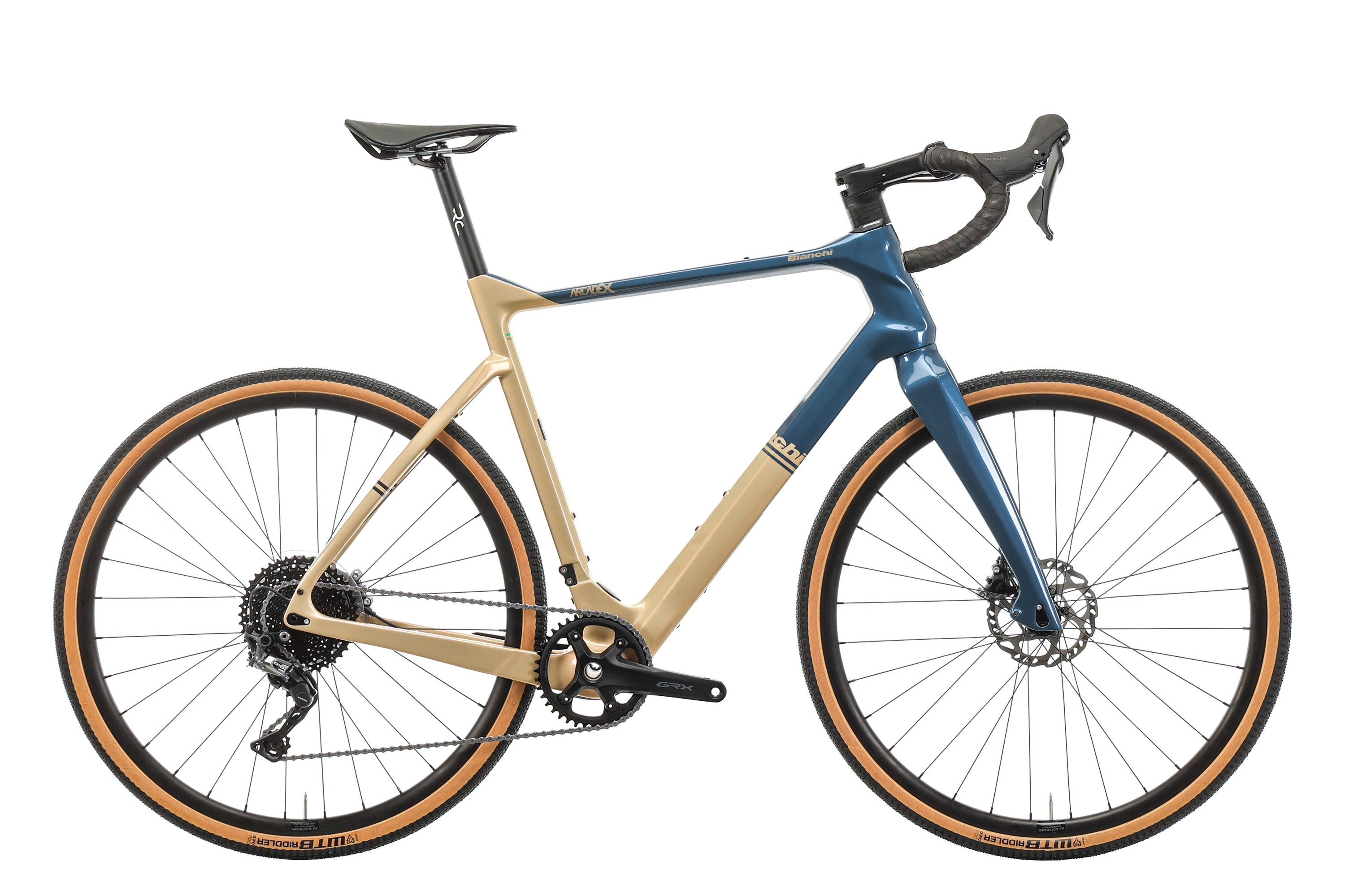 Bianchi Arcadex GRX600 Gravel Bike 2022 - X Large Size - Lightweight Carbon Frame, Shimano GRX Groupset - Perfect for Adventure Riding, Commuting & Off-Road Trails