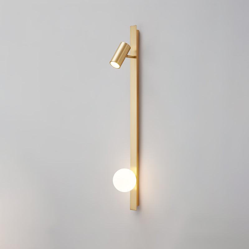 Modern Long Arm Wall Light - Adjustable Swing Arm Sconce for Bedroom, Living Room & Office - Dimmable LED Reading Light with Matte Black Finish - Perfect for Nighttime Reading & Ambient Lighting
