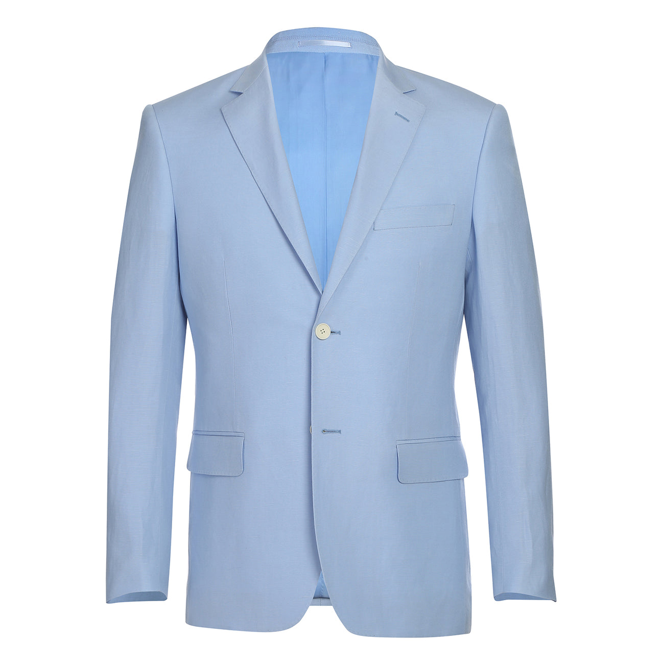 Renoir Alessandro Vitello 2-Piece Slim Fit Suit for Men - Modern Blue 6115 Business Attire | Perfect for Weddings, Office & Formal Events