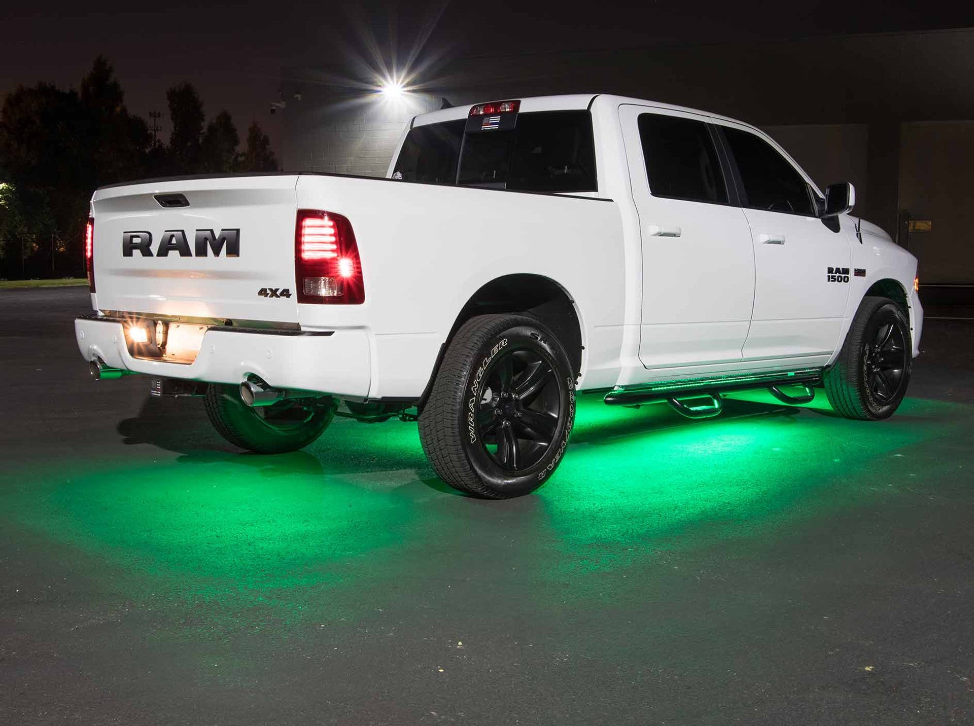 Green LED Flexible Slimline Truck Underbody Lighting Kit - Waterproof, Easy Installation for Off-Road & Car Shows - Enhance Night Visibility & Style