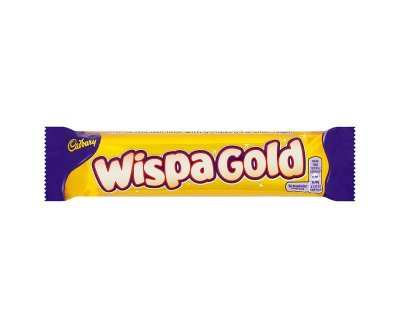 Cadbury Wispa Gold Chocolate Bar - 48g x 36 Pack | Creamy Milk Chocolate with Caramel | Perfect for Parties, Gifts & Snacking