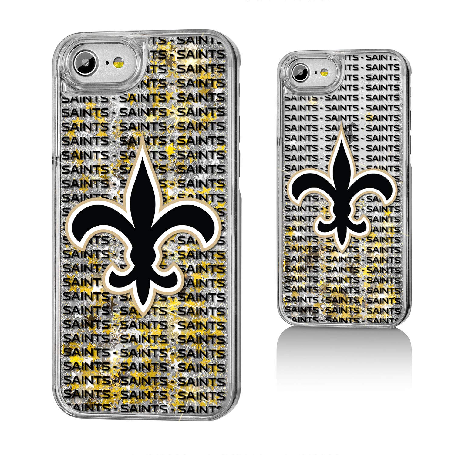 New Orleans Saints Glitter iPhone Case - Saints Team Design for iPhone [Models] - Perfect for Game Day, Fan Gifts & Showcasing Team Spirit