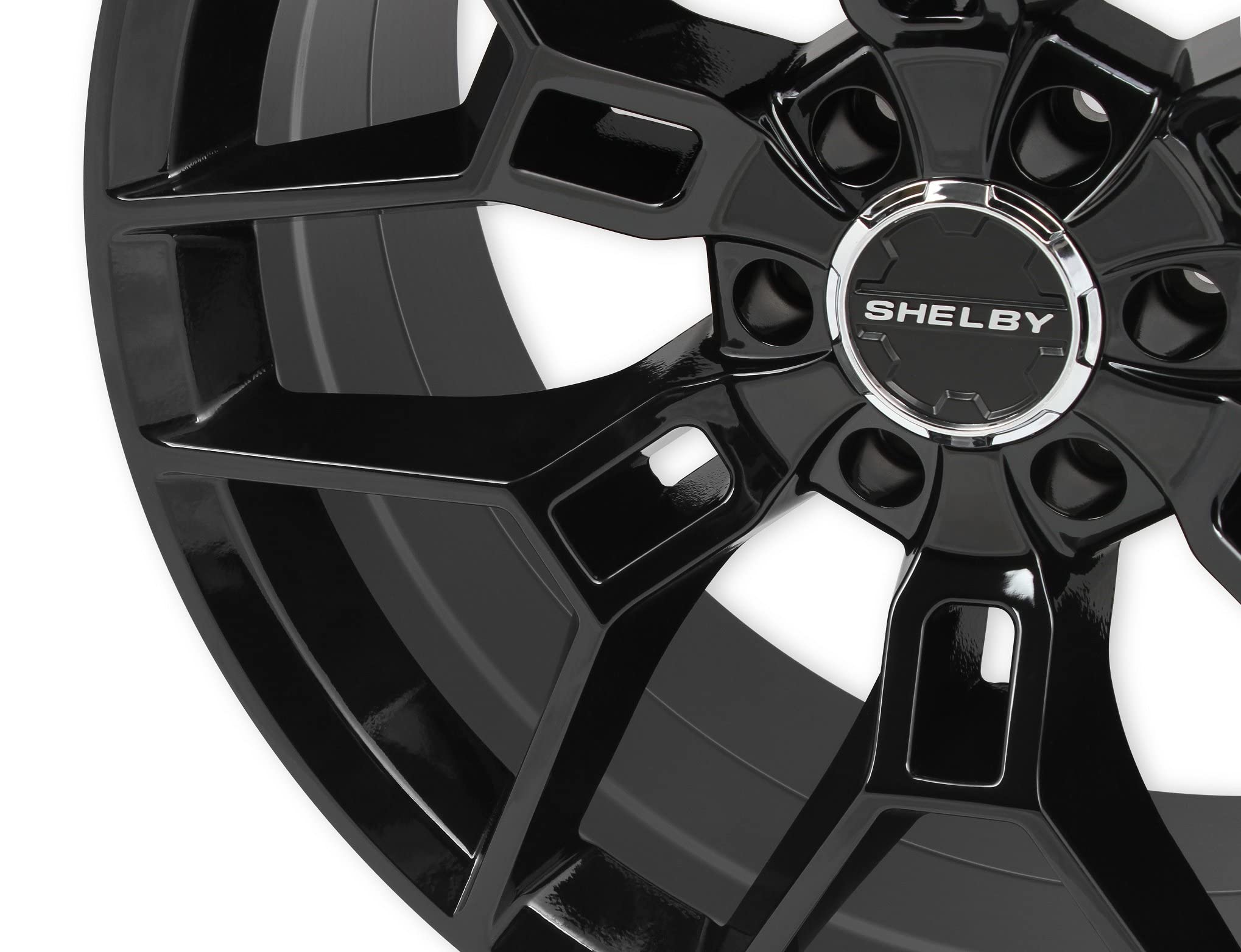 DRAKE WHEELS S45395512B CS-45 Black Alloy Rims for Ford F150 - Premium Truck Wheels for Off-Road & Street Performance