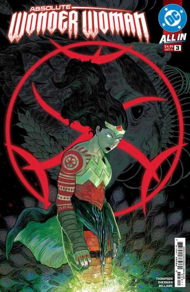 Absolute Wonder Woman #3 Cover A Hayden Sherman - DC Comics Collectible Edition - Perfect for Superhero Fans, Comic Book Collectors & Gift Giving
