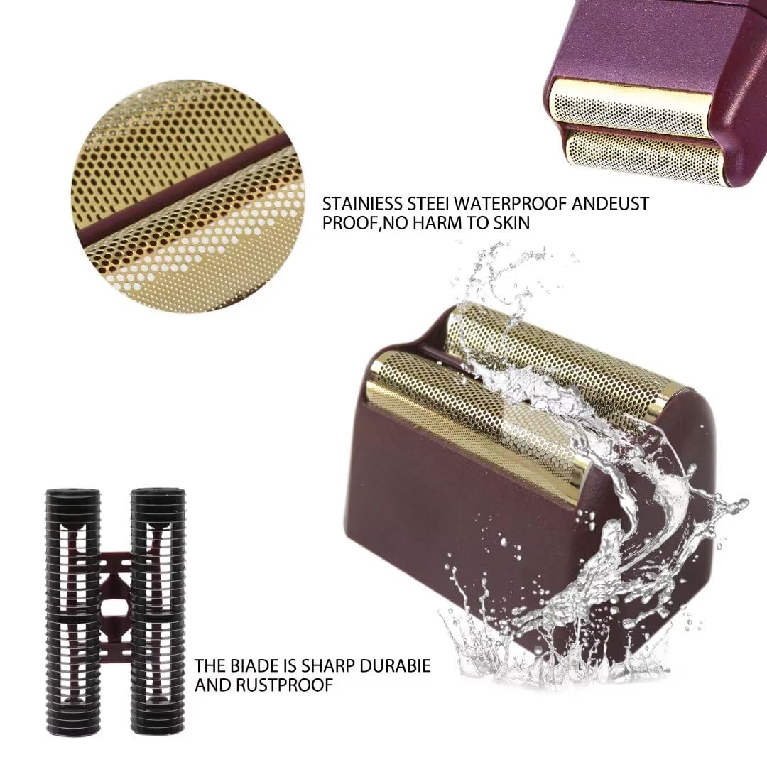 Wahl Professional 5 Star Replacement Foil & Cutter Bar #7043/7031-100 - Super Close Shaving for Men - Compatible with Wahl Finale & 5 Star Shavers - Perfect for Barbershops & Home Grooming