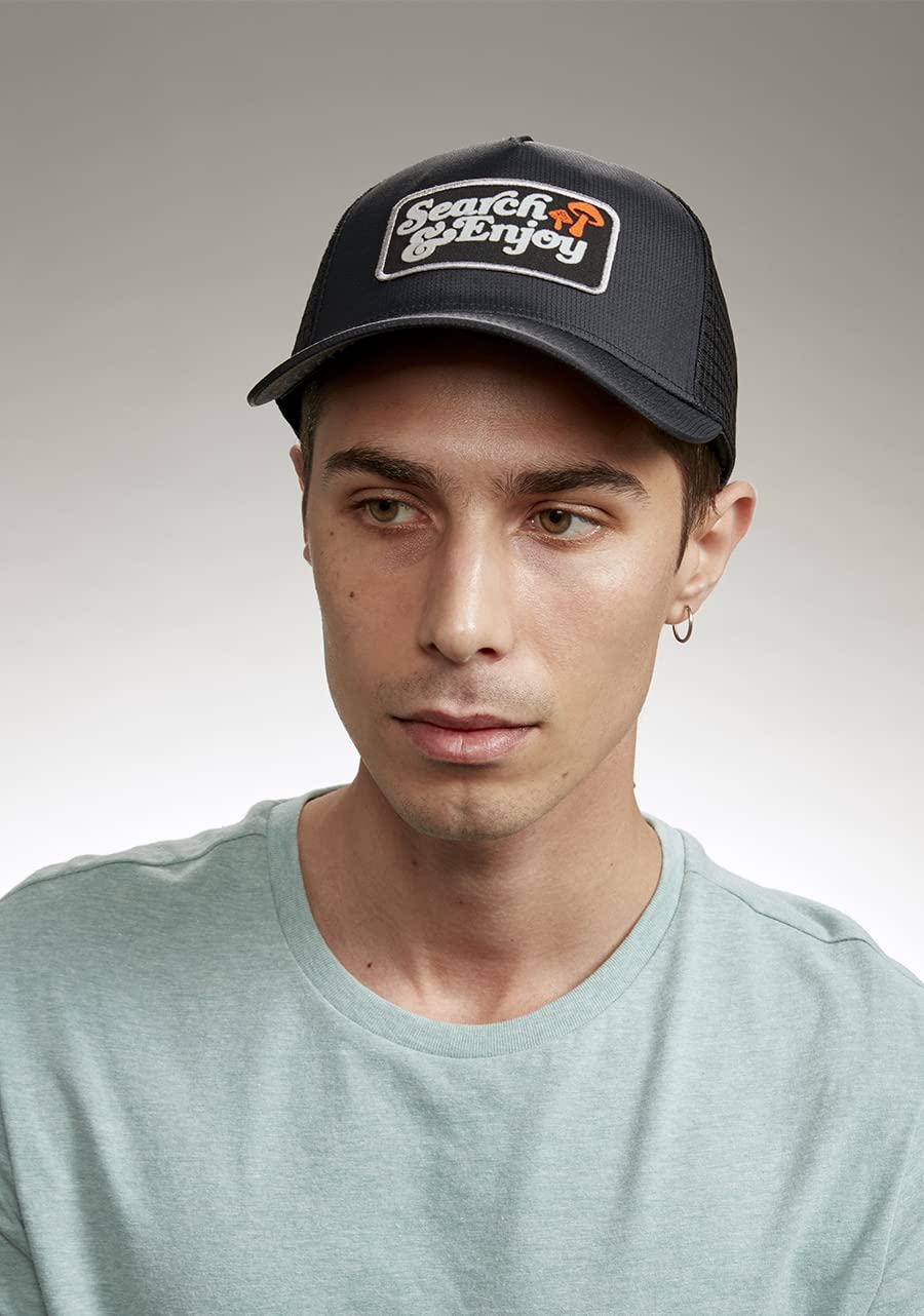 NIXON Searchin Trucker Hat for Men & Women - Adjustable Snapback Baseball Cap for Outdoor Activities, Hiking, and Casual Wear